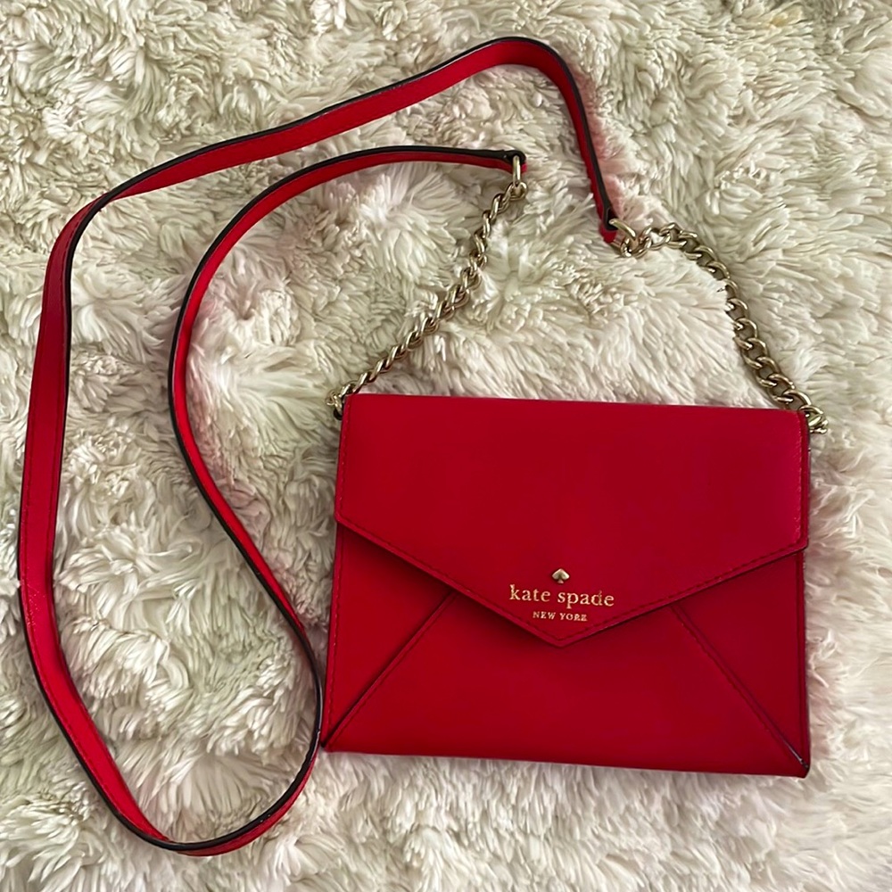 Kate Spade New York Red Crossbody Purse